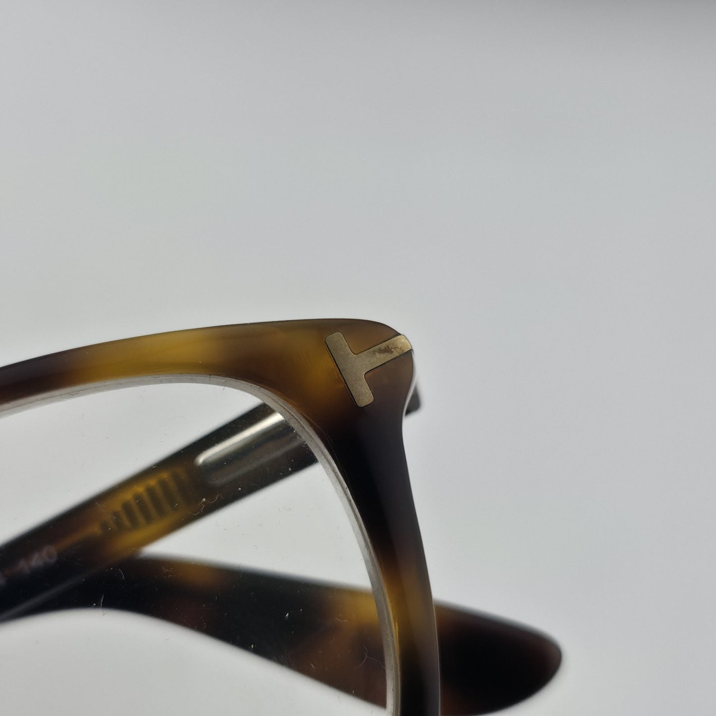 Tom Ford TF5316 056 54-14 Eyeglasses Frames Brown Havana Italy w/ Case Read Desc