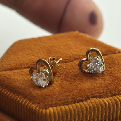 10k Yellow gold earring