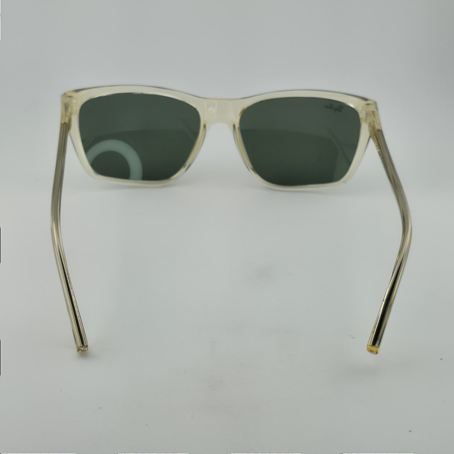 Vintage Ray-Ban Cats 3000 Bausch / Lomb Sunglasses Crystal Frame Green Lens Case