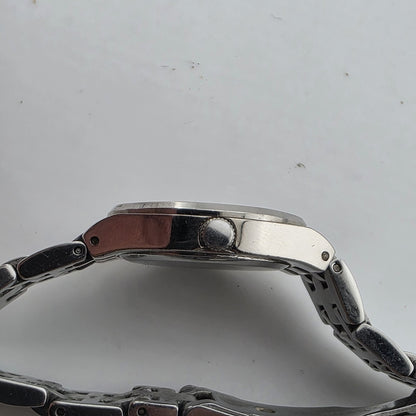 GUESS Women's Stainless Steel Silver Black Dial 27mm Watch U85004L1 6"