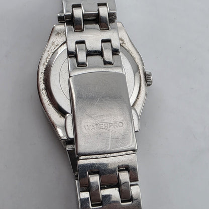 GUESS Women's Stainless Steel Silver Black Dial 27mm Watch U85004L1 6"