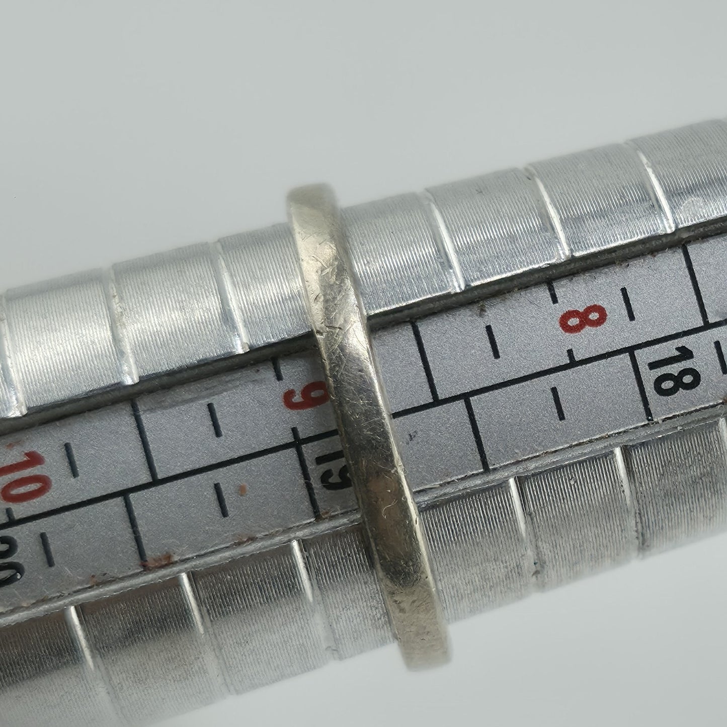 Sterling Silver Cross Ring Size 8.75 925 Dainty Minimalist Religious Band