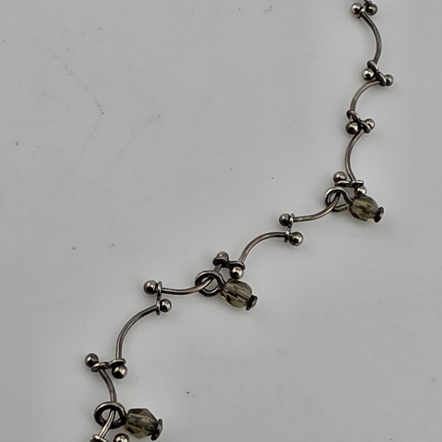 Givenchy Satellite Chain Necklace Vintage Designer Dainty 16inch