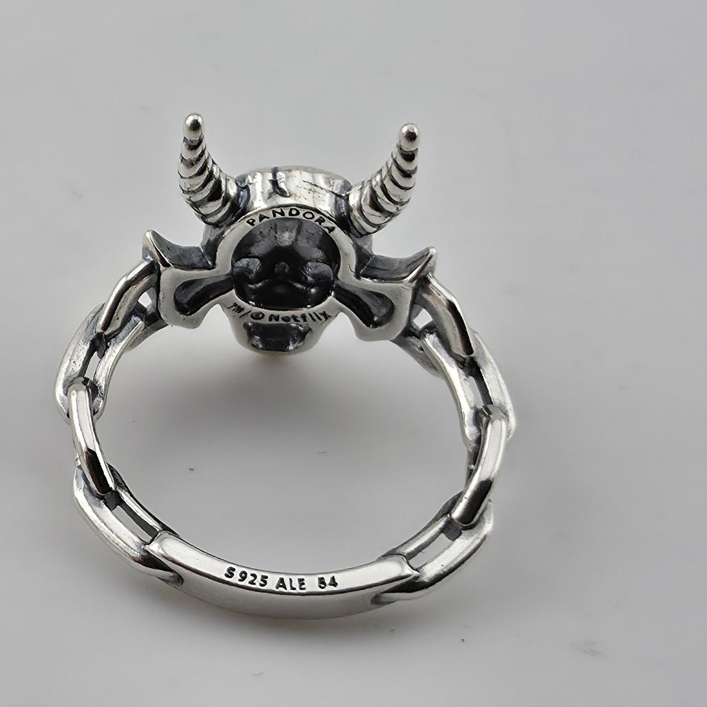 Stranger Things Hellfire Club Ring Sterling Silver S925 ALE Size 54 US 7 New