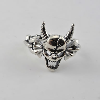 Stranger Things Hellfire Club Ring Sterling Silver S925 ALE Size 54 US 7 New