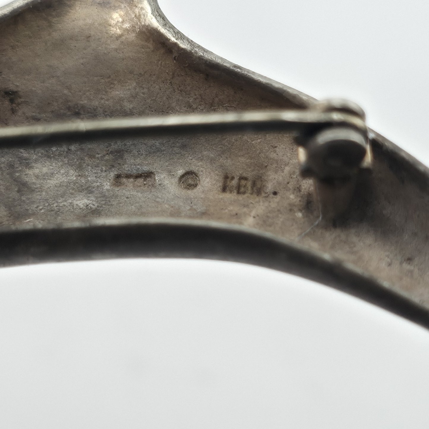 Vintage Sterling Silver Dolphin Brooch Pin 925 Figural Ocean Marine Jewelry KBN