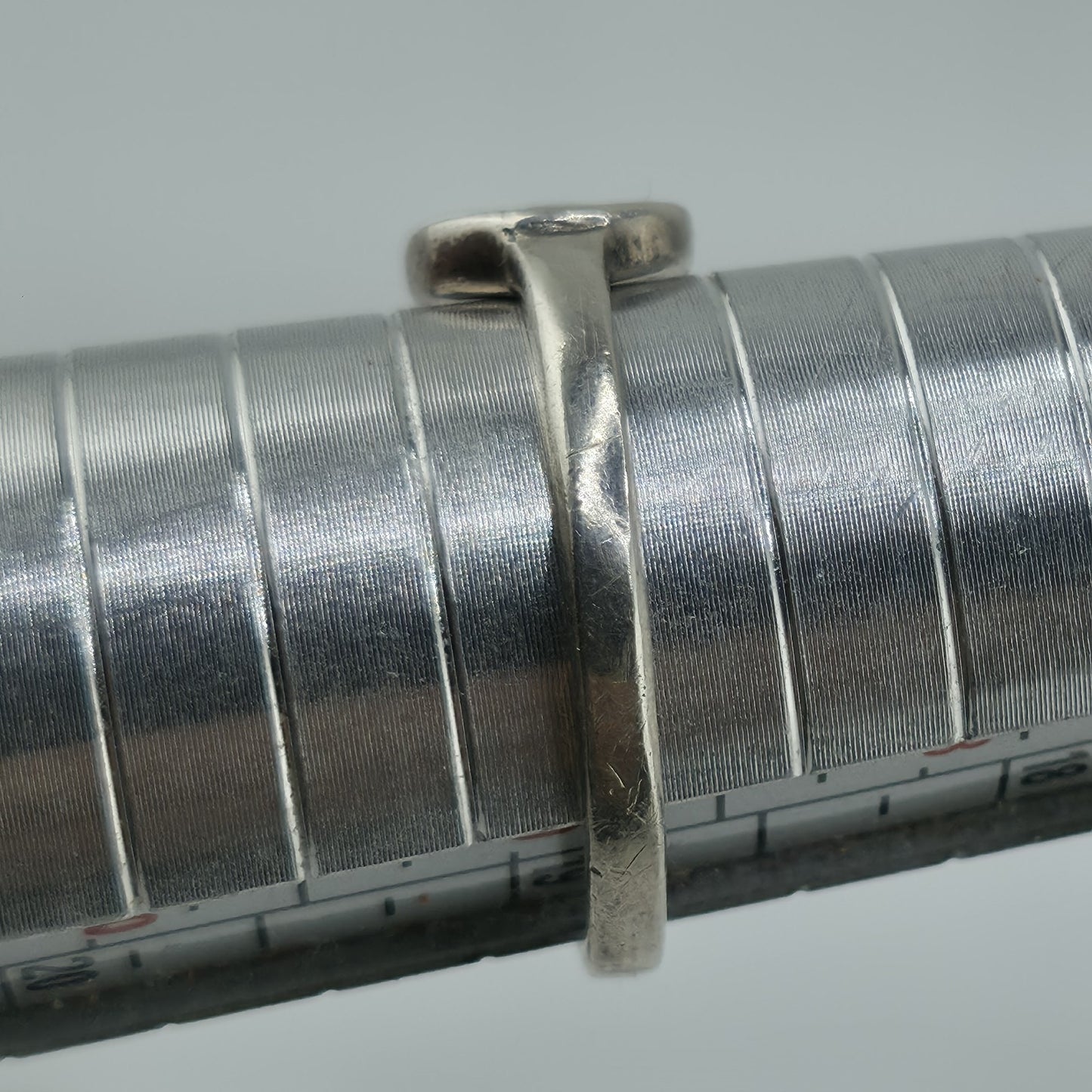 Sterling Silver Cross Ring Size 8.75 925 Dainty Minimalist Religious Band