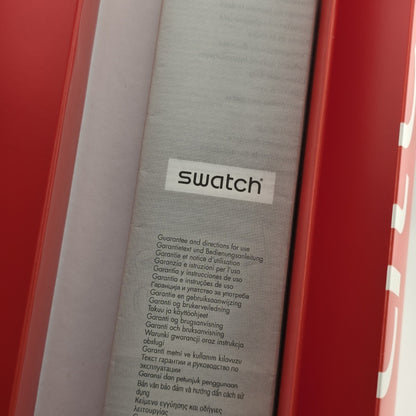 Swatch Originals WE'RE ALL GONNA DIE FORRON Skull Watch 42mm SUOZ115 New In Box