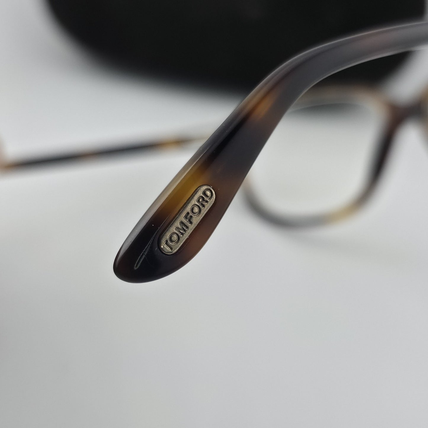 Tom Ford TF5316 056 54-14 Eyeglasses Frames Brown Havana Italy w/ Case Read Desc
