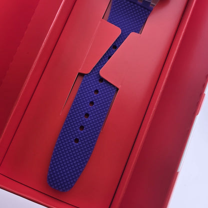 NEW RARE SWATCH SWISS MADE PURP-LOl CHRONOGRAPH WATCH, SUSK400 NEW 42MM Purple