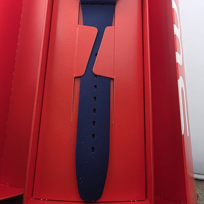 Swatch MONO BLUE Number Dial 41mm Men's Watch SUON112 Unisex New