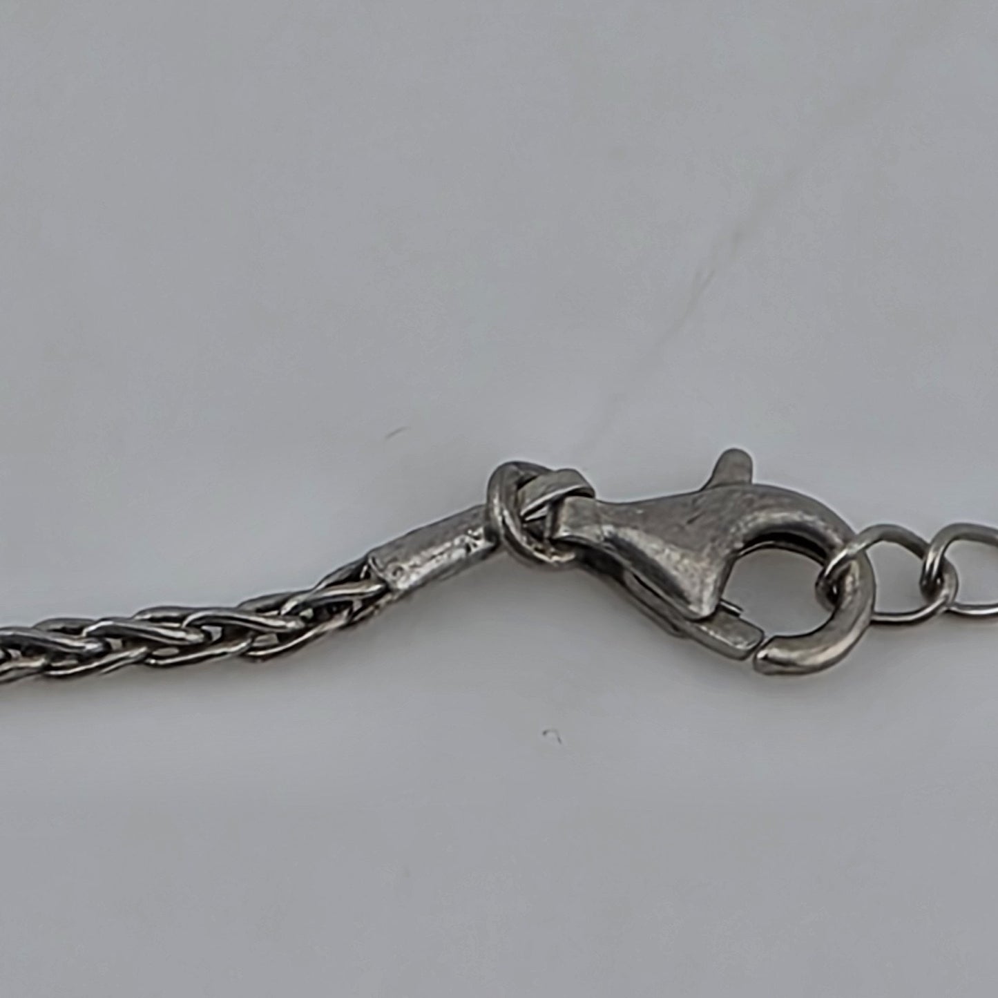 Vintage 925 Sterling Silver Wheat Chain Necklace 16” 5.2g