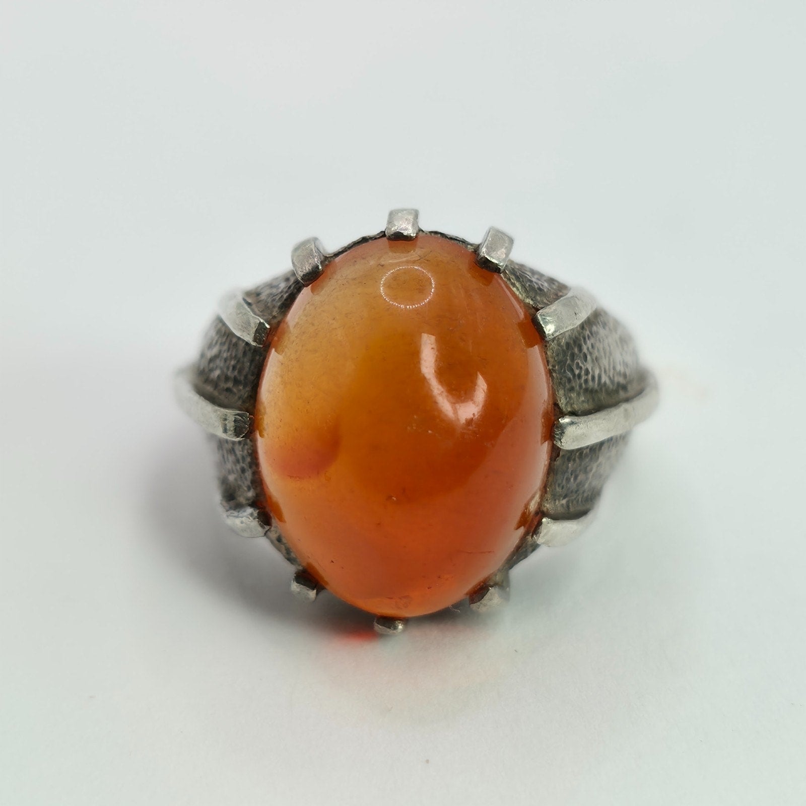 vintage carnelian ring