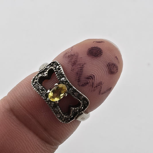 vintage sterling silver ring open bow from 305gems.com
