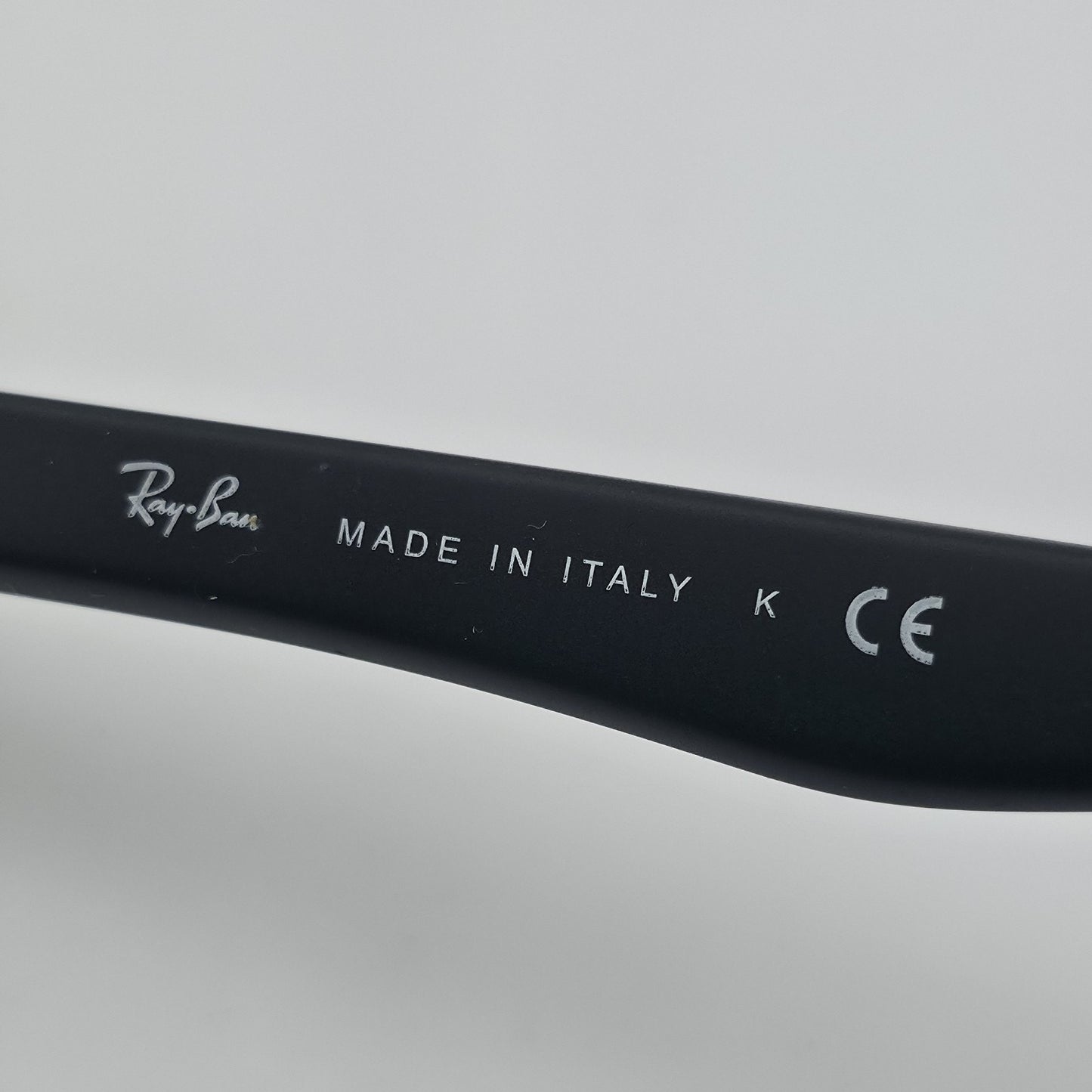 Ray-Ban RB4175 877 Eyeglass Frames Black Gold 57-16 145 Italy w/ Case No Lenses