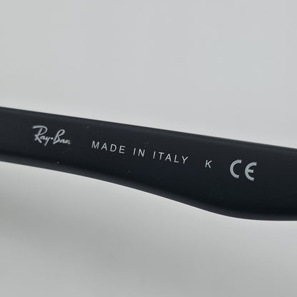 Ray-Ban RB4175 877 Eyeglass Frames Black Gold 57-16 145 Italy w/ Case No Lenses