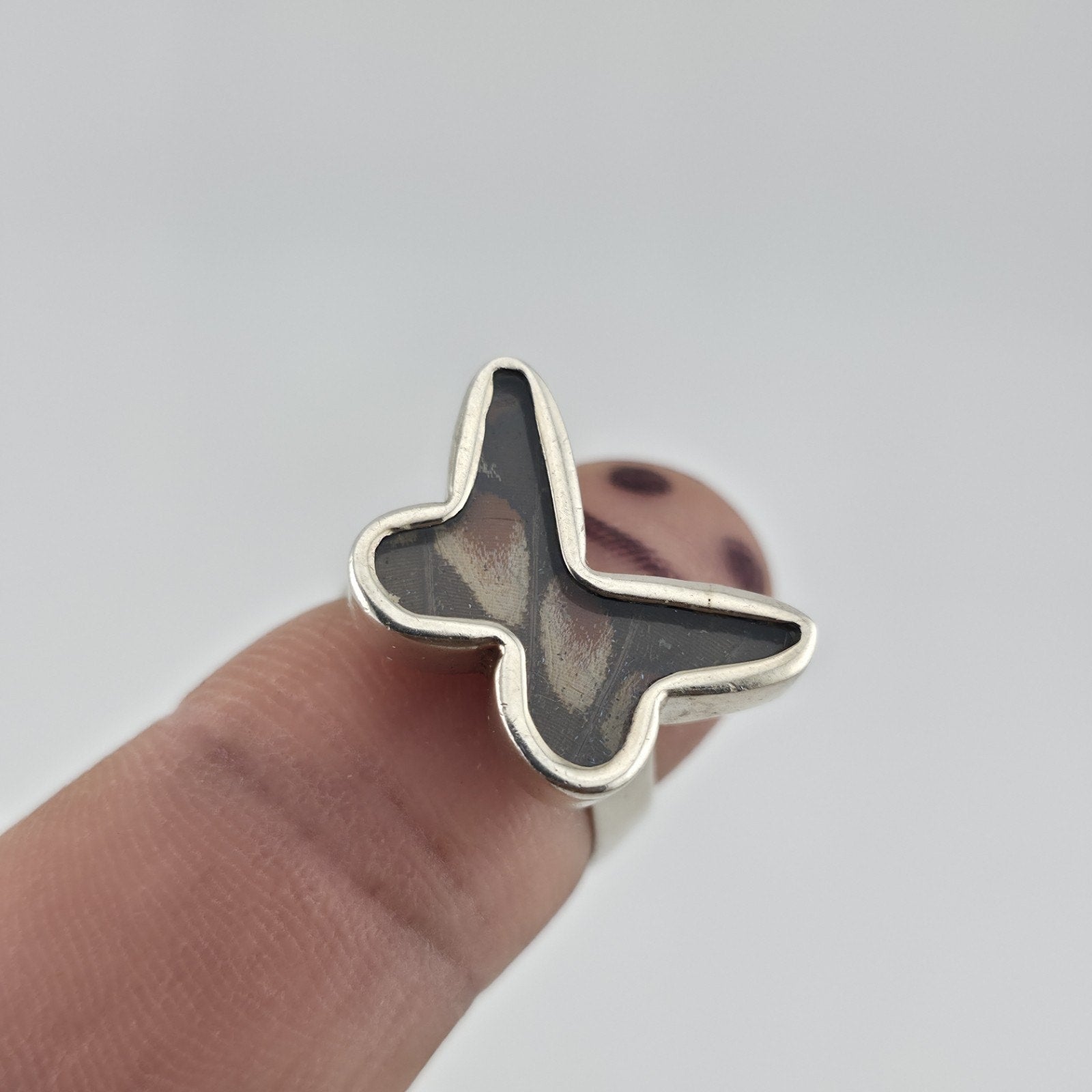 Sterling Silver MOTH Ring