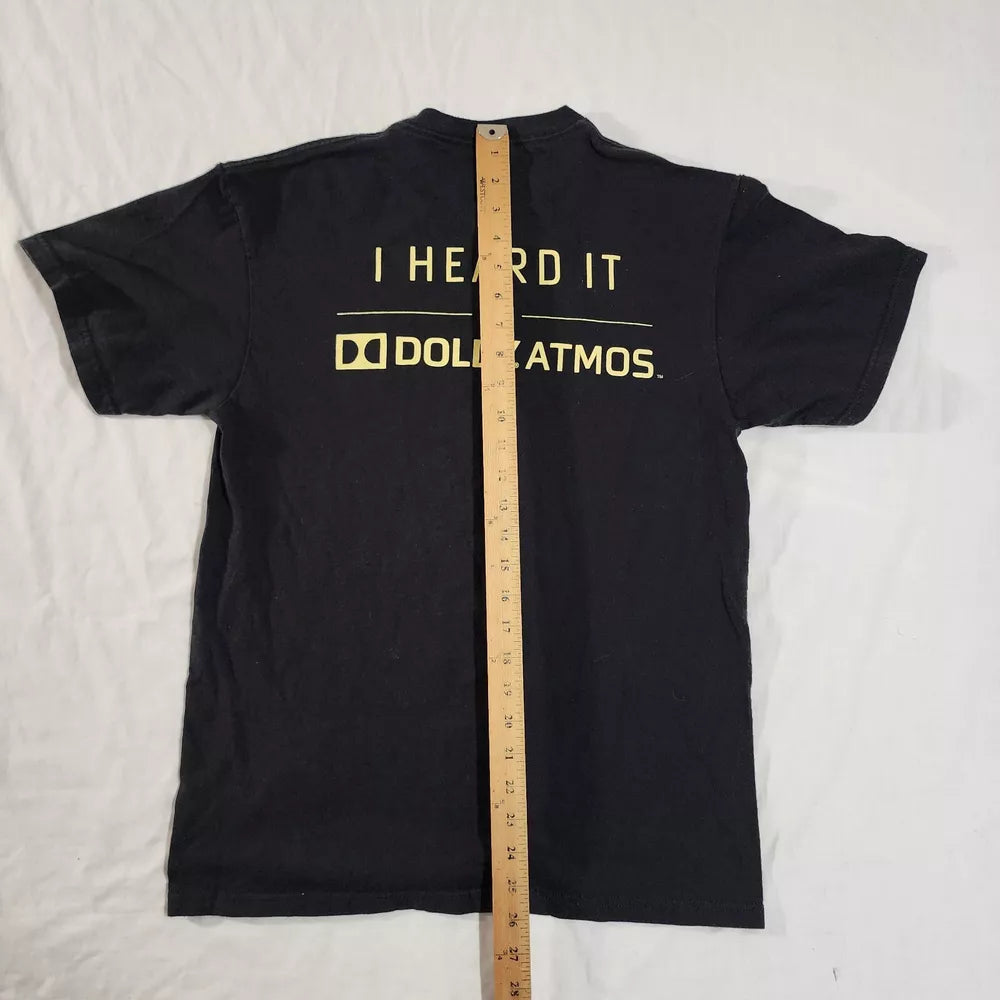 The Hobbit x Dolby Atmos Movie Promo T Shirt 2012 Size M Lord Of The Rings LOTR