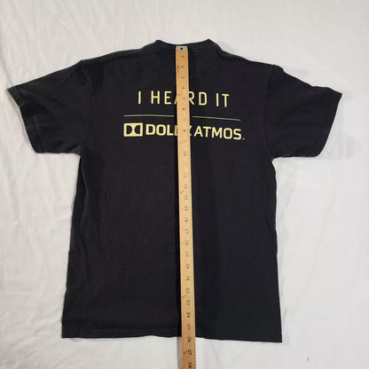 The Hobbit x Dolby Atmos Movie Promo T Shirt 2012 Size M Lord Of The Rings LOTR