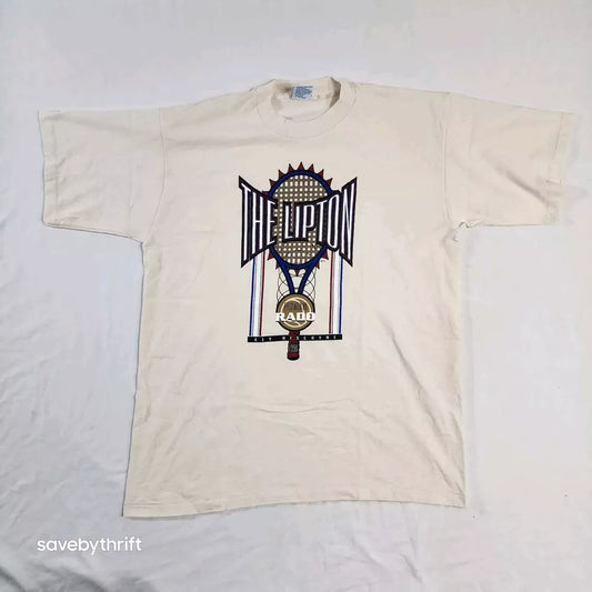 Vintage 1998 The Lipton Rado X Allsport Tennis Made in USA Biscayne FL XL Shirt  Thrifted