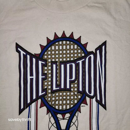 Vintage 1998 The Lipton Rado X Allsport Tennis Made in USA Biscayne FL XL Shirt  Thrifted