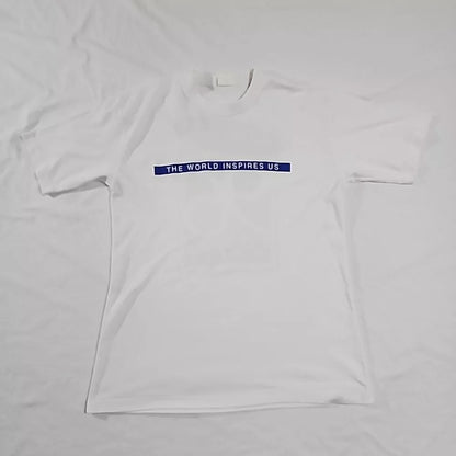 Vintage Samsung 96 Expo Promo T-Shirt Size Large White Thrifted