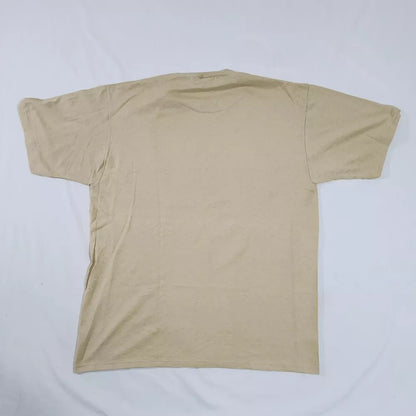 Vintage Jerzees Men XL One of a kind Airbrush Naked Boobs Graphic Tee Brown USA Thrifted