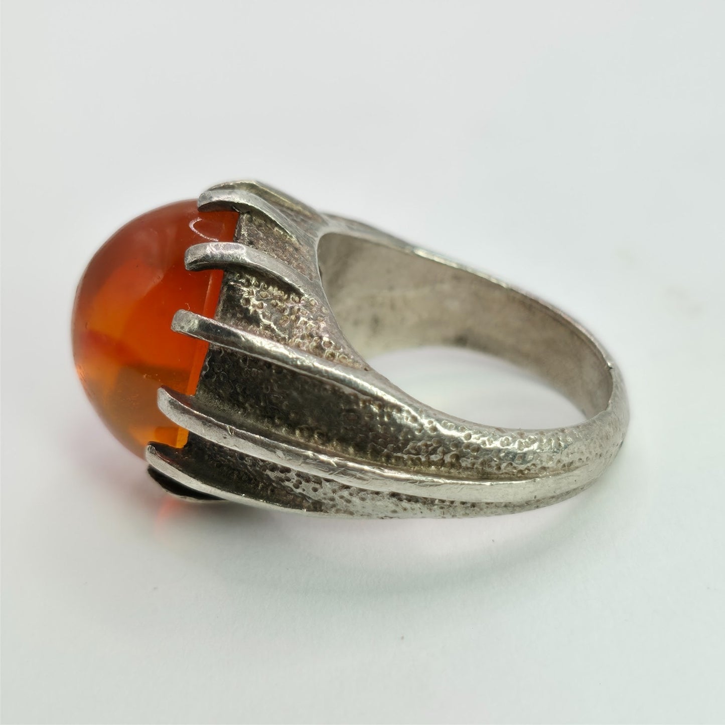 vintage sterling silver gemstone ring