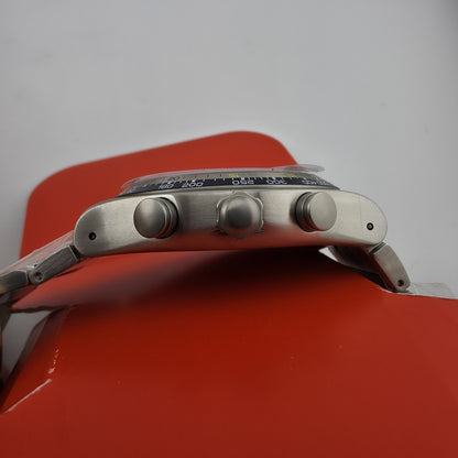 NEW LIMITED Swatch Irony SPRINKLED WATER Tachymeter Steel Men's Watch YVS411