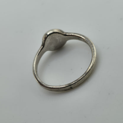 Sterling Silver Cross Ring Size 8.75 925 Dainty Minimalist Religious Band