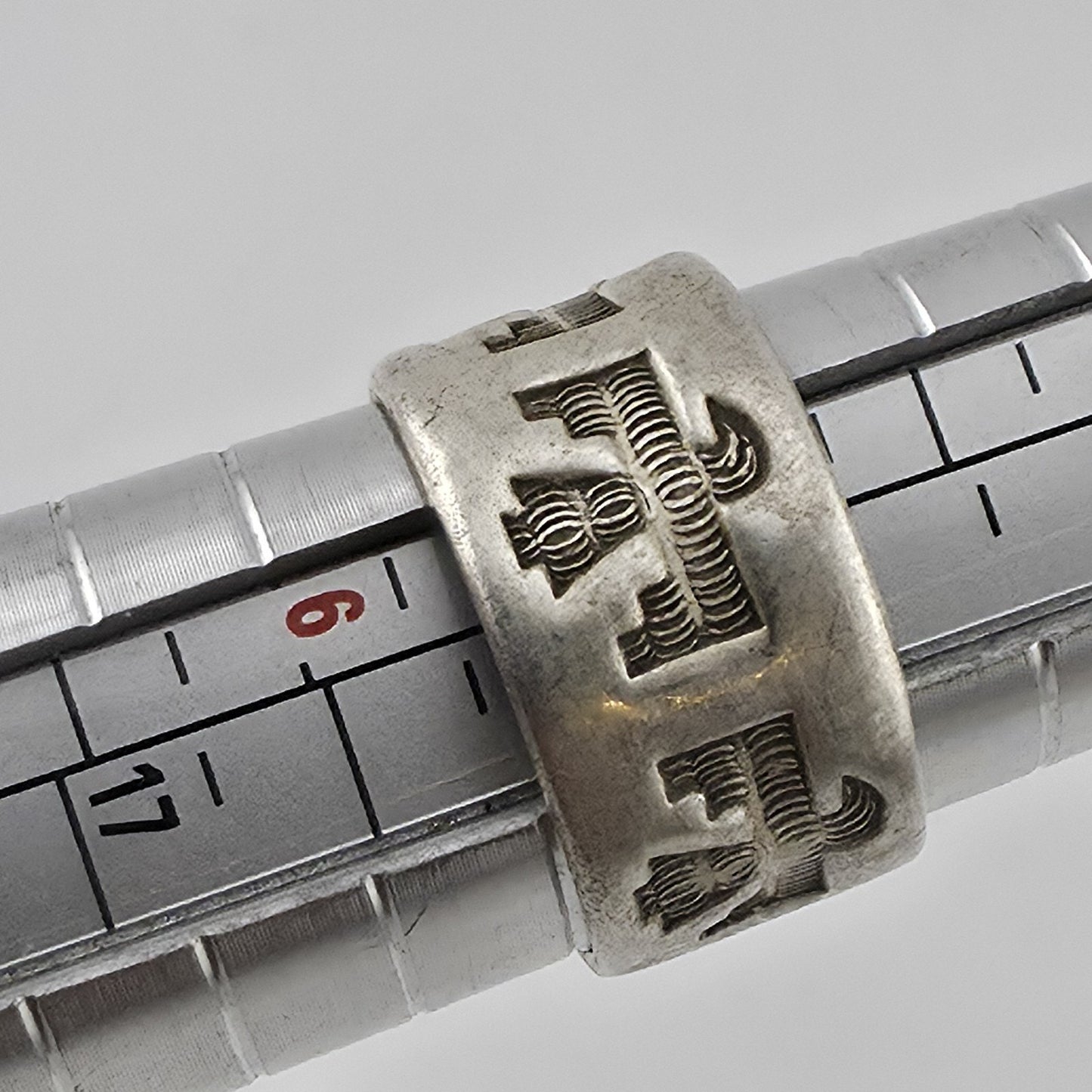 Vintage Bell Trading Post Navajo Thunderbird Ring Sterling Silver 925 Size 5