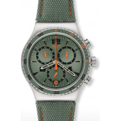 SWATCH L’Heure Du Marais YVS402 Swiss Made Irony Chrono Men’s Watch NIB