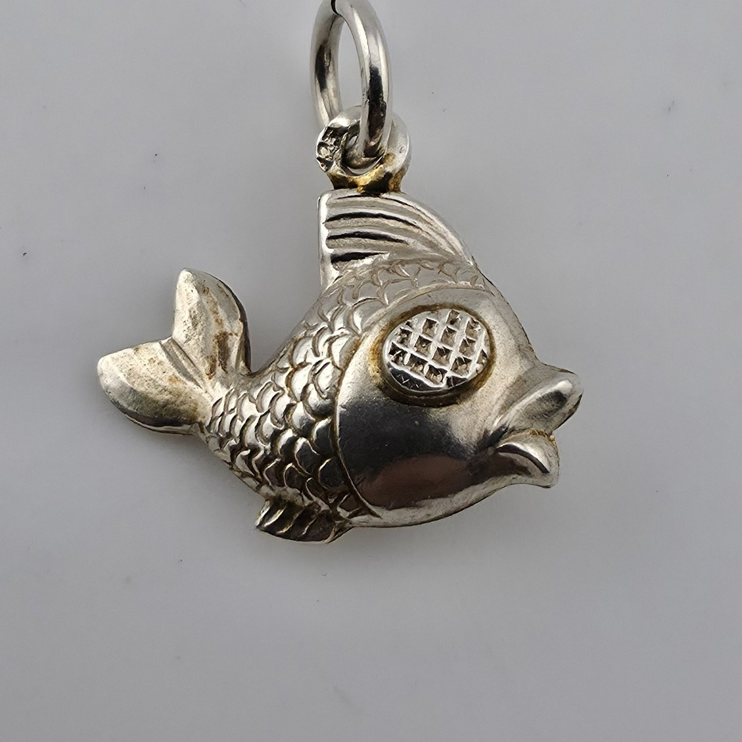 Sterling Silver Koi Fish Charm