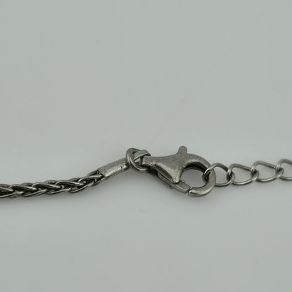 Vintage 925 Sterling Silver Wheat Chain Necklace 16” 5.2g