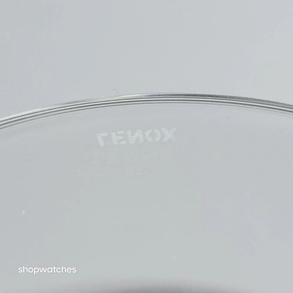 Lenox Pearl Platinum Crystal Iced Beverage Glass Goblet Set 20 Pc Elegant