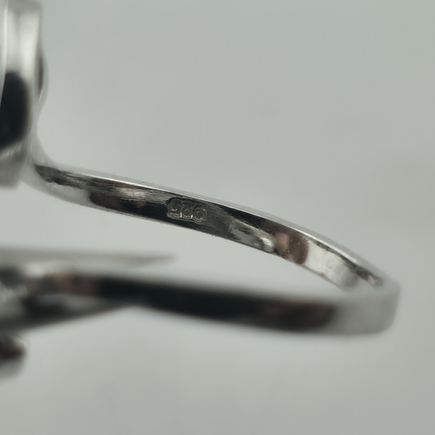Sterling Silver 925 Double Heart Adjustable Ring Cubic Zirconia Jewelry
