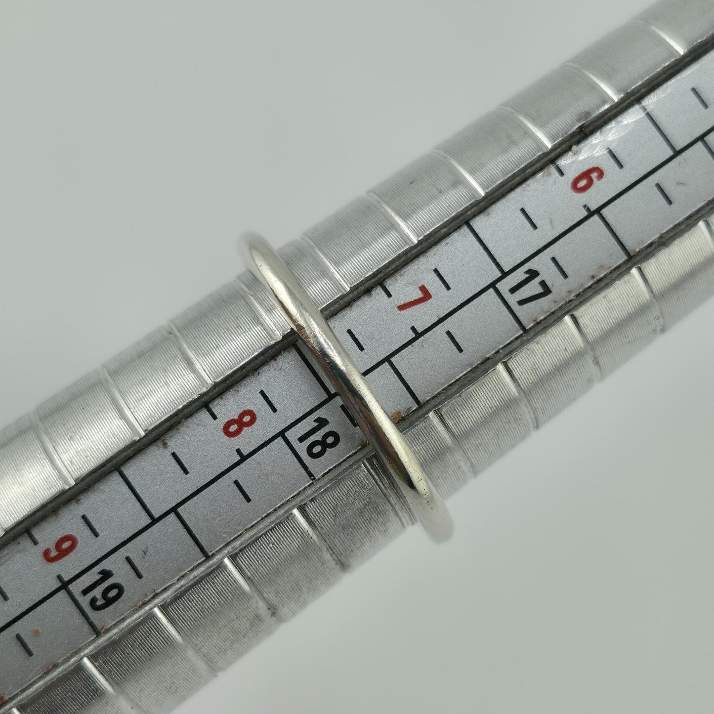 Pandora Cherry Blossom Stackable Ring Pink Enamel Sterling Silver 7.5 Retired