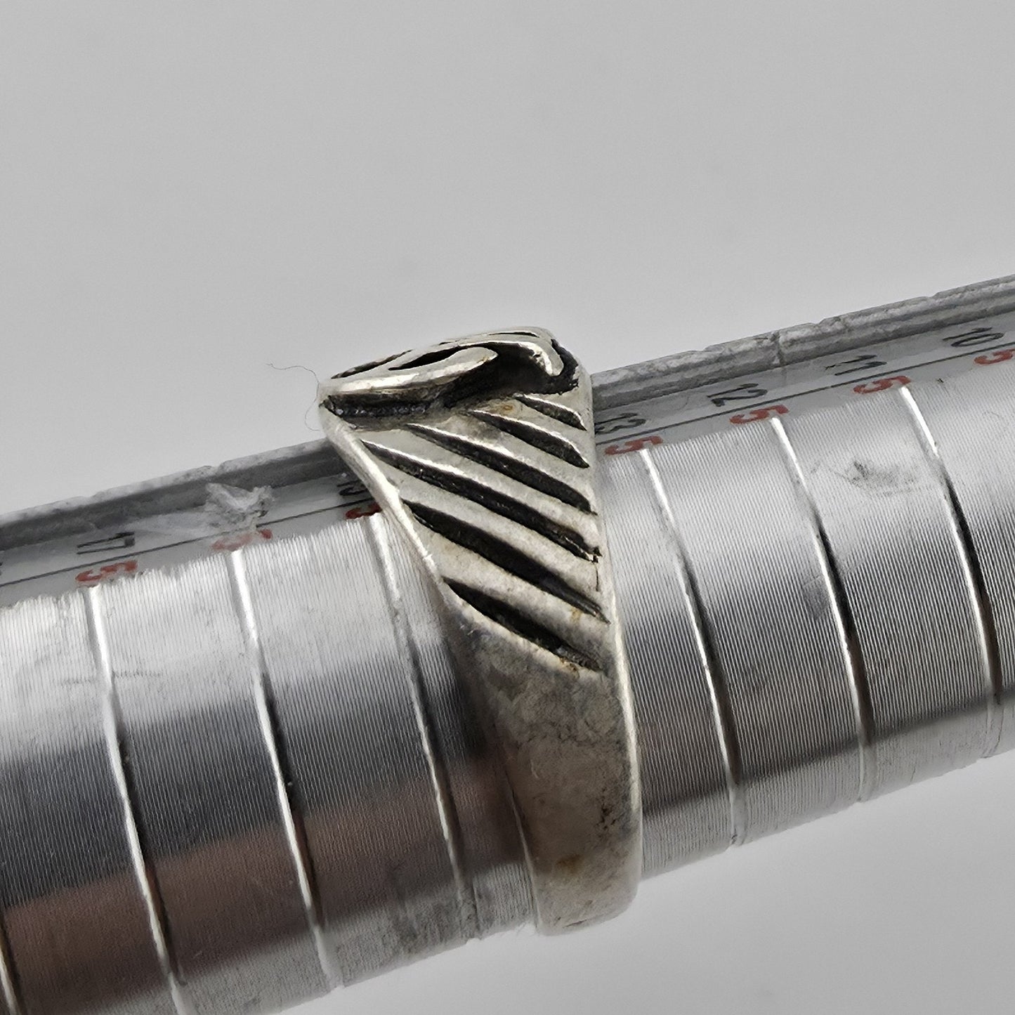 Vintage Sterling Silver Bear Paw Ring 7 Native American Southwestern Mid Centur