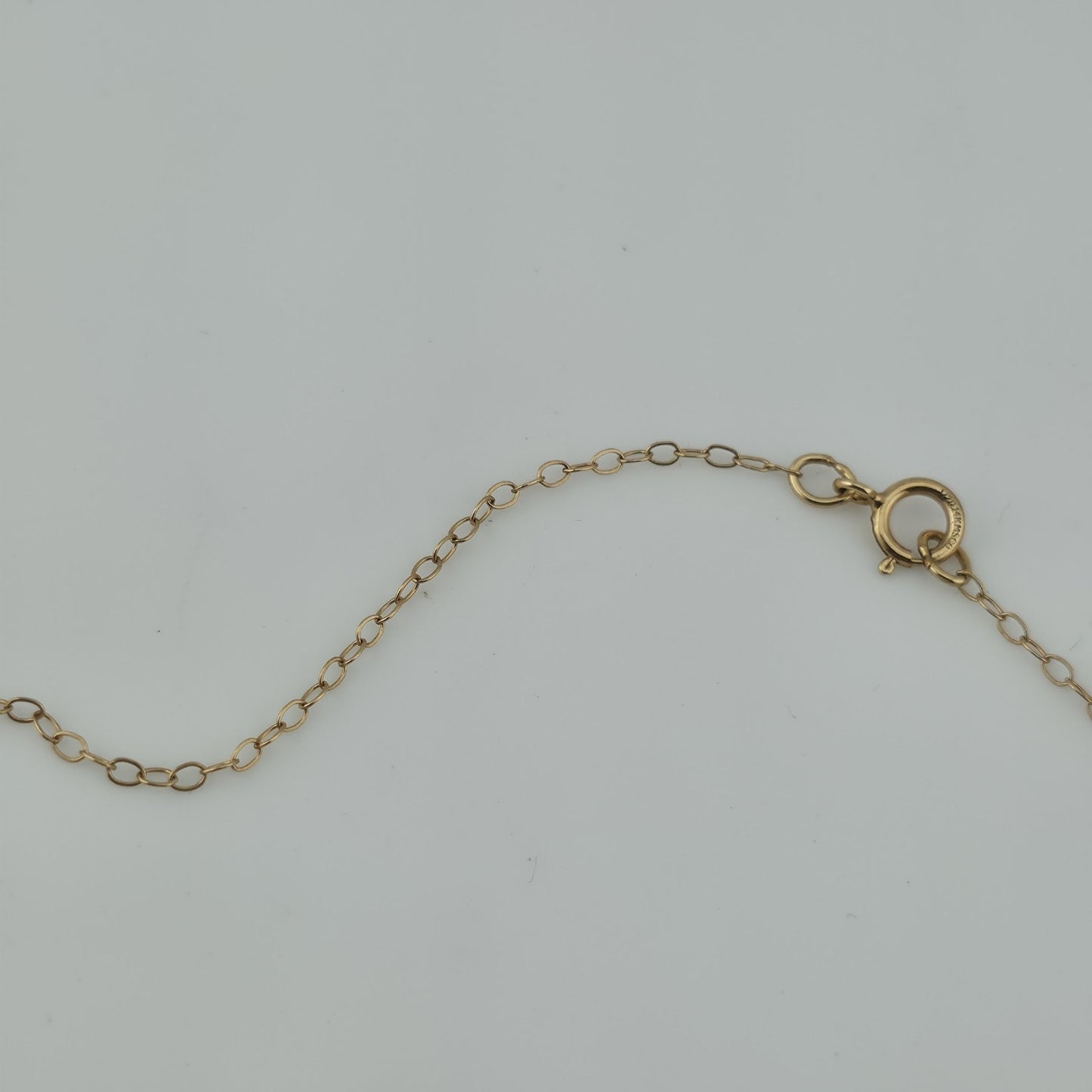 1/20 14K Gold Filled Chain Necklace 16” MSCO Dainty Thin Chain Vintage