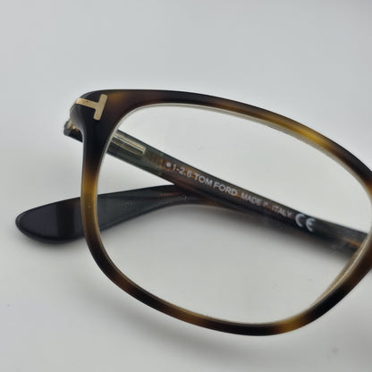 Tom Ford TF5316 056 54-14 Eyeglasses Frames Brown Havana Italy w/ Case Read Desc
