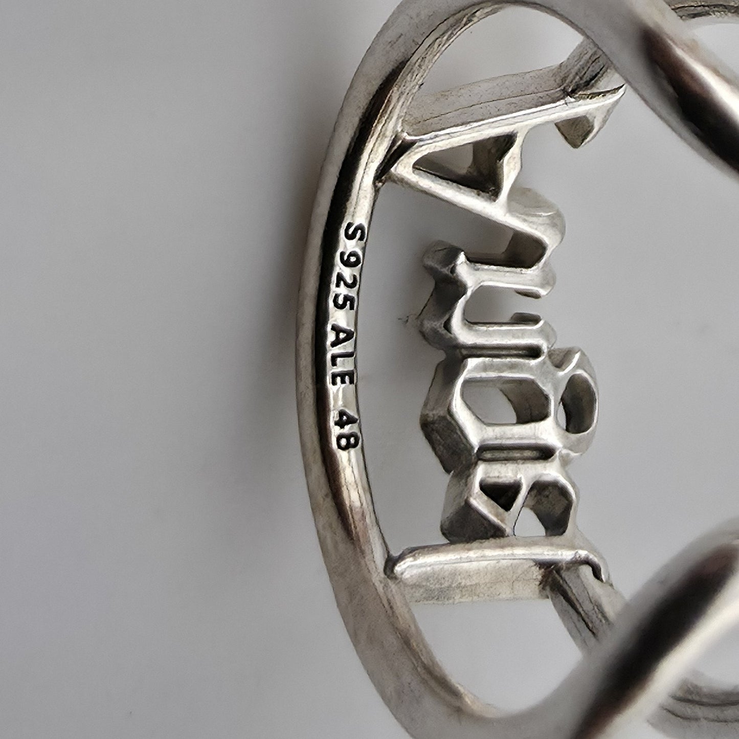 Pandora ME Angel Open Ring Sterling Silver Retired Discontinued Design Sz 5