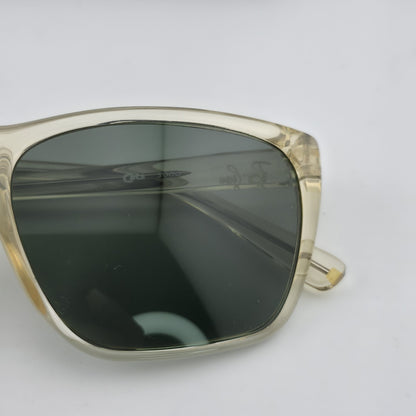 Vintage Ray-Ban Cats 3000 Bausch / Lomb Sunglasses Crystal Frame Green Lens Case