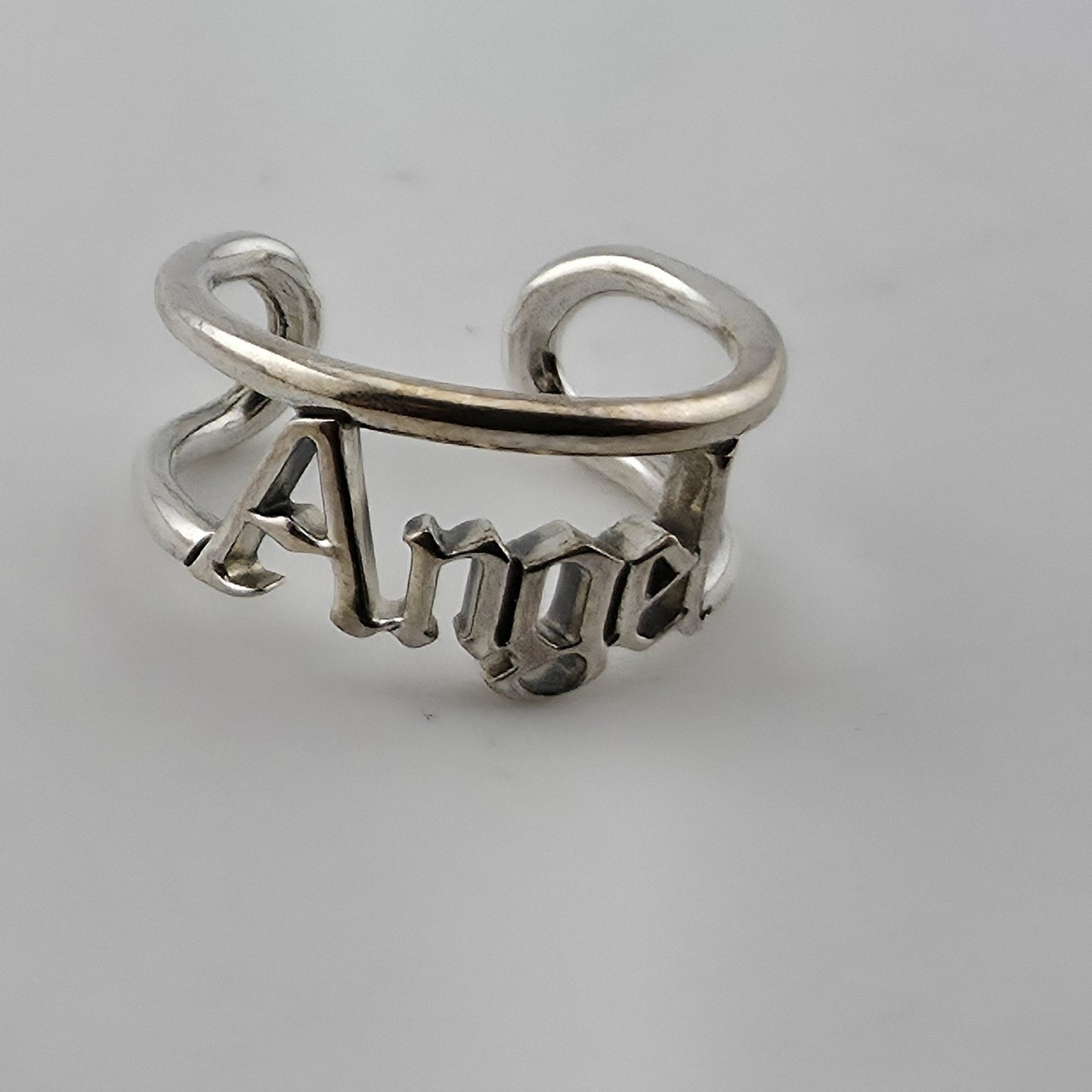 Pandora ME Angel Open Ring Sterling Silver Retired Discontinued Design Sz 5