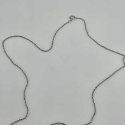 Rodan + Fields Sterling Silver Bar Pendant Necklace 925 16” 3.9g