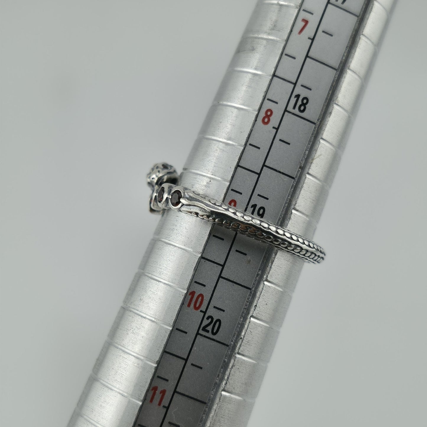 Pandora Game of Thrones Dragon Sparkling Ringcrystal Sterling silver ALE Size 9