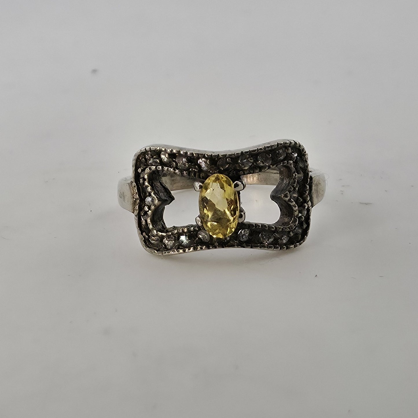 925 bow ring