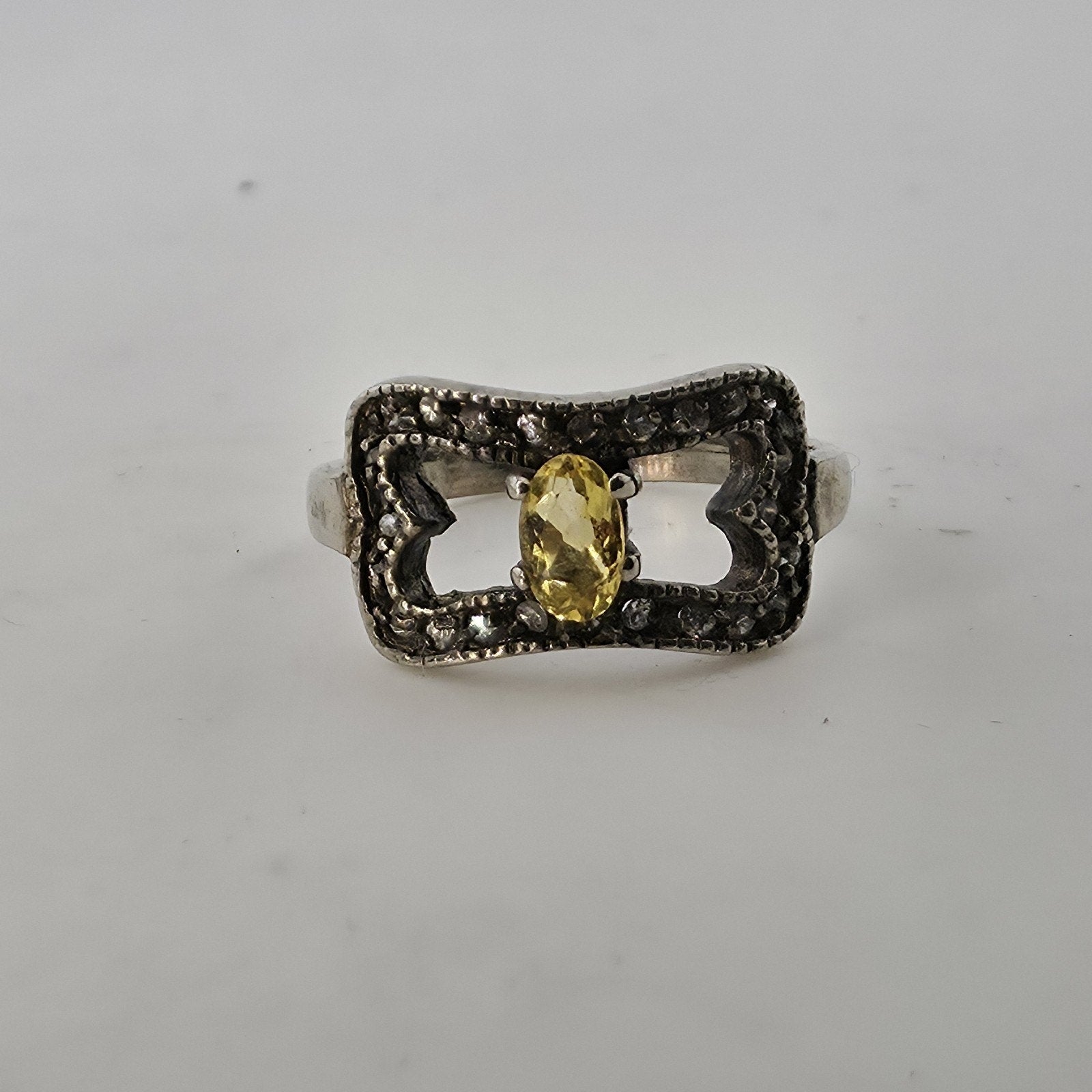 925 bow ring