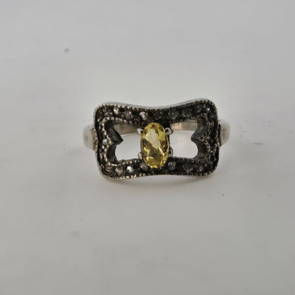 925 bow ring