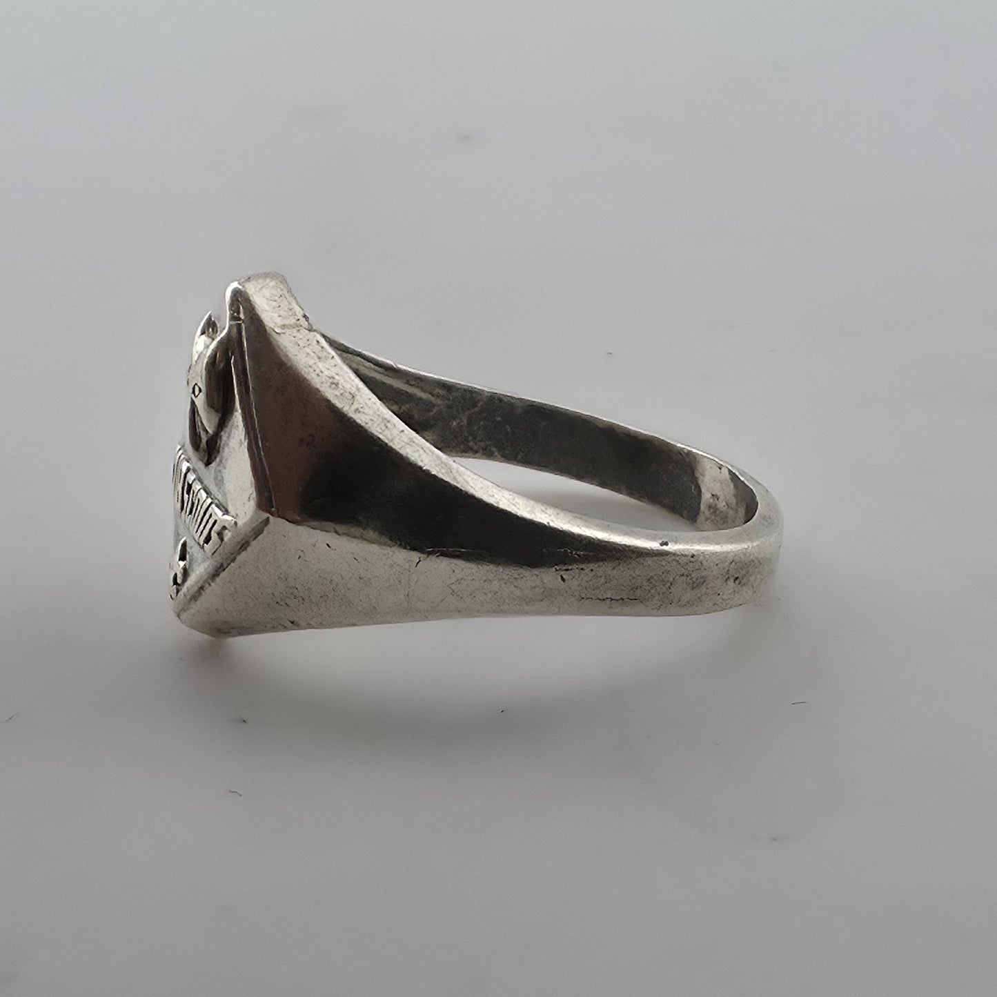 Boy Scouts Sterling Silver Ring Size 7 BSA Wolf Cub Scout Fleur De Lis Jewelry