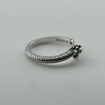 Pandora Game of Thrones Dragon Sparkling Ringcrystal Sterling silver ALE Size 7